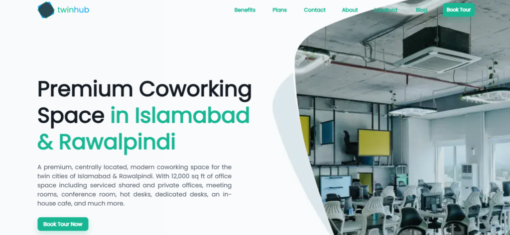 3. TwinHub Coworking Space